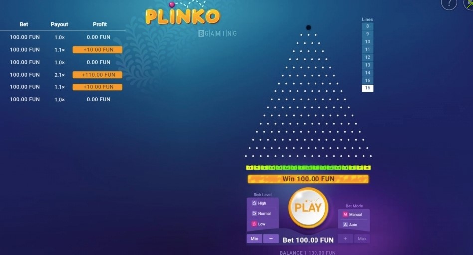 Plinko for Solana