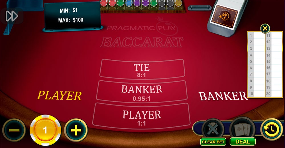 Ethereum Baccarat Demo