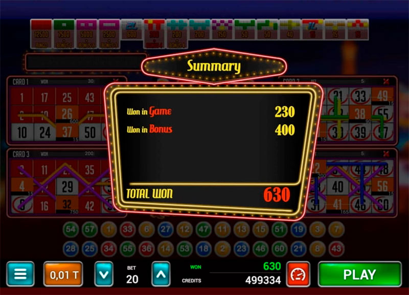 Play Litecoin Bingo with real money