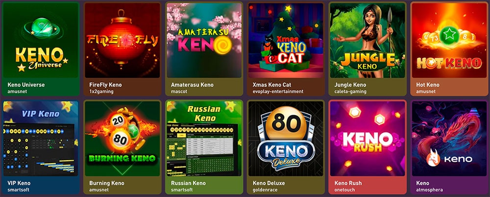 Play Litecoin Keno on mobile phone