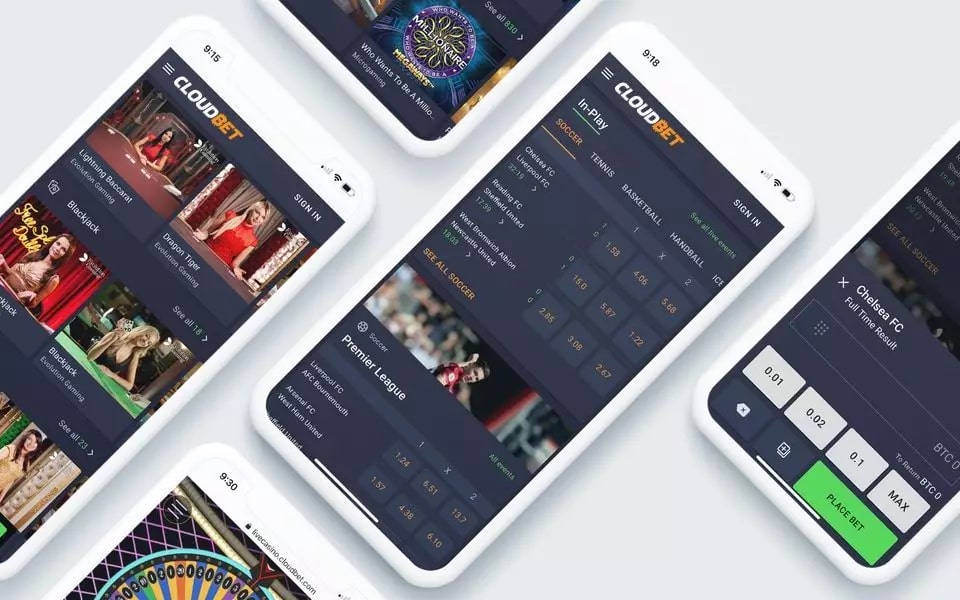 Cloudbet's Mobile App