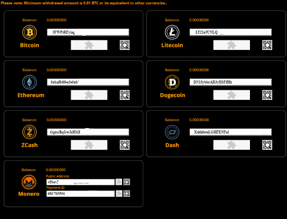 Deposits and Withdrawals