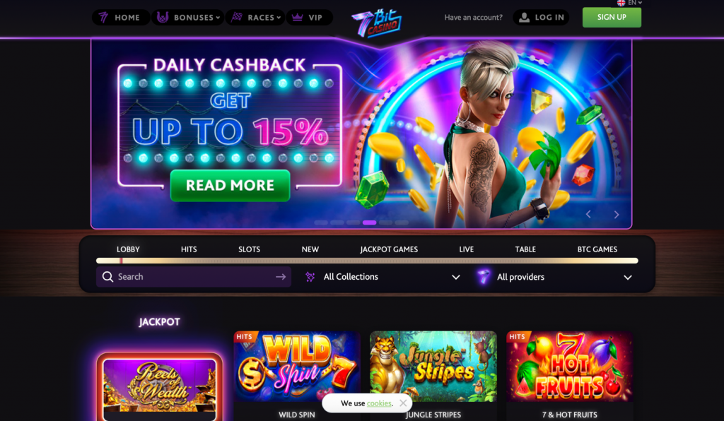 7bit Casino bonus bez depozytu