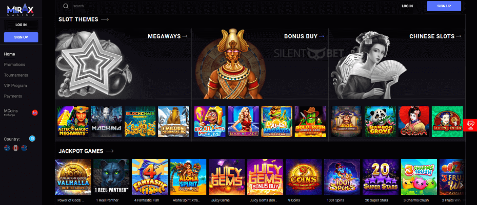 Mirax Online Casino