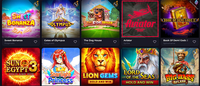CryptoLeo Casino Gry